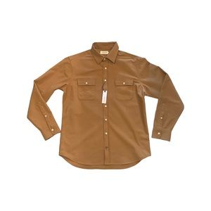 Taylor Stitch The Yosemite Organic Cotton Shirt in Tobacco - Sz. XL / 44